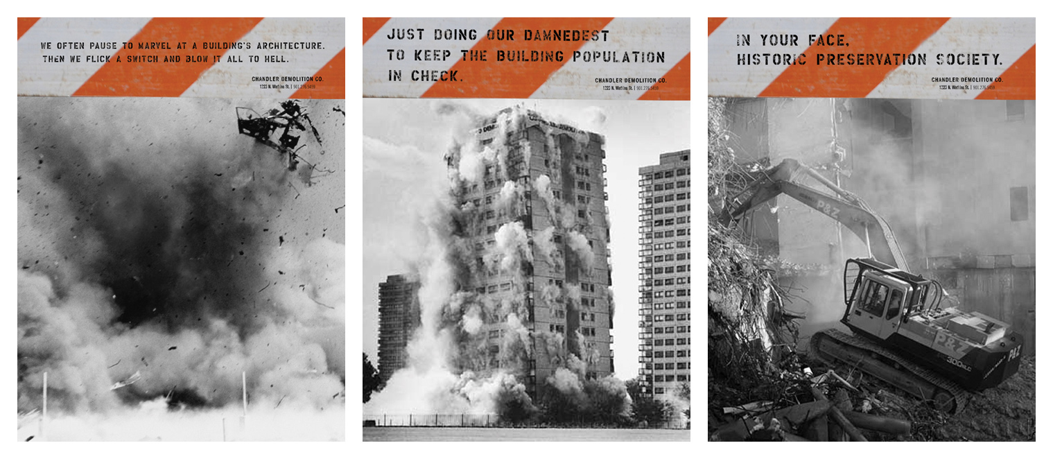 demolition posters